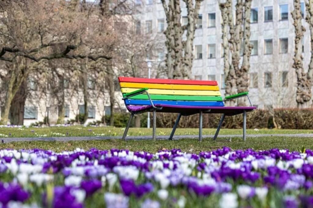 Bo Med Stil Og Udsigt Til Aarhus Lystbadehavn Apartment Exterior photo